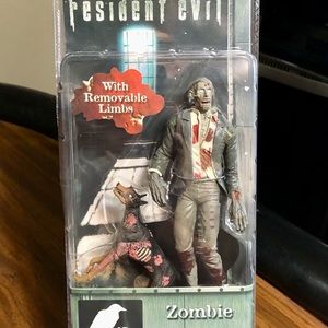 NECA Resident Evil 10th Anniversary Zombie with Dog.